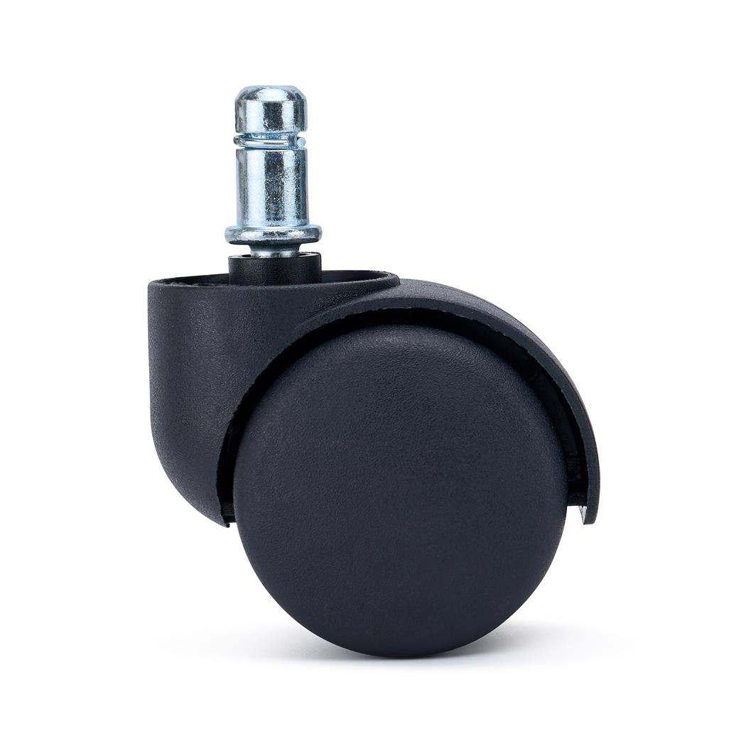 5x Hjul JACK, 11 mm / 50 mm, til Tæpper og Gulvtæpper, Universelt Design, Sort